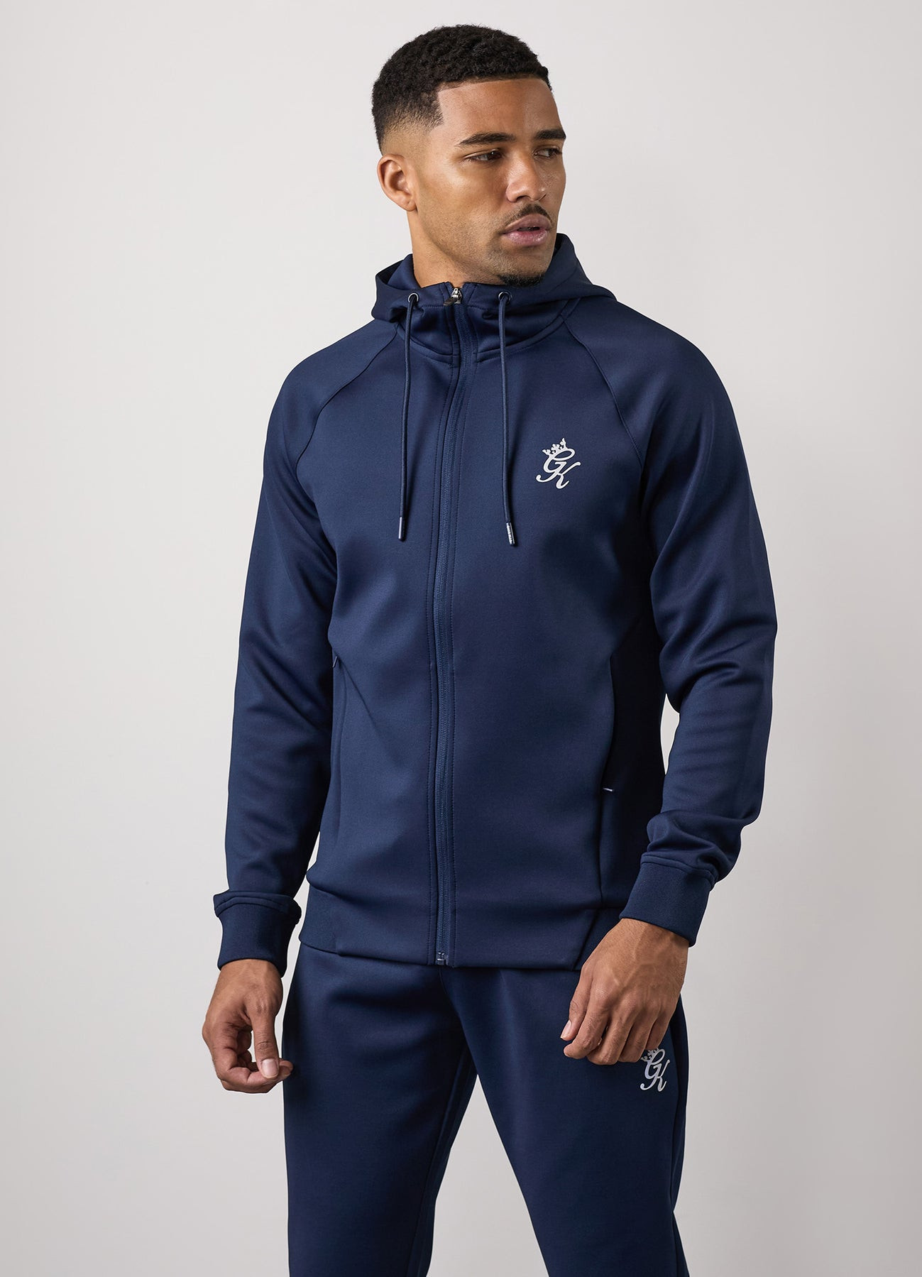 Tracksuit Tops The Gym King Tracksuit Gym King Full Zip Poly